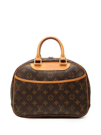 Louis Vuitton Borsa a mano Trouville con monogramma 2004 - Marrone