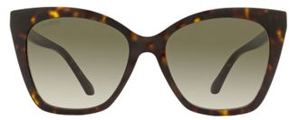 Jimmy Choo London Cat-Eye Sunglasses - Havana