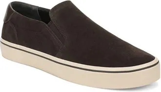 Vince Salinas Suede Slip-On Sneaker in Cocoa Brown at Nordstrom, Size 10.5