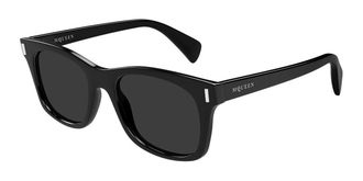 Alexander McQueen AM0551S Asian Fit 001 Mens Sunglasses Black Size 52 - Free RX Lenses - Free RX Lenses