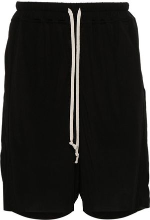 Rick Owens drop-crotch shorts - men - Cupro/Elastane - 52 - Black