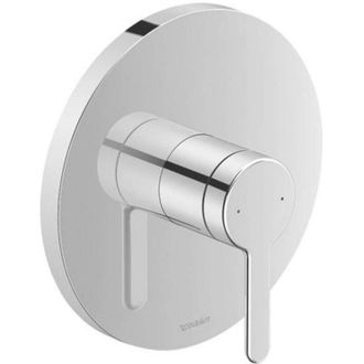 Duravit C.1 Mezclador Monomando De Ducha Empotrado, Roseta - Duravit