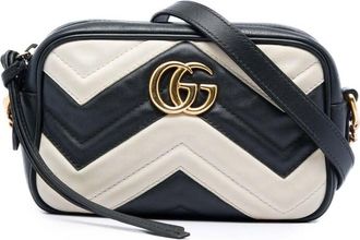 Gucci Pre-owned Gucci Mini GG Marmont Matelasse Leather Crossbody Ladies XADW328I8MSV9SNM
