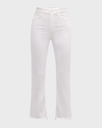 Mother The Hustler Ankle Fray Jeans