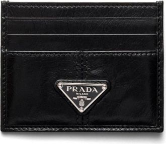 Prada Portacarte in pelle - Nero