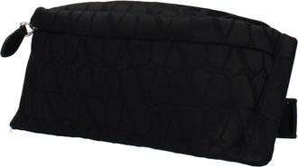 Valentino Garavani Mens Black Fabric Backpack