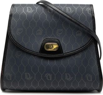 Dior Pre-owned Dior Honeycomb Coated Canvas Crossbody 9EH3HK0MBPHCTFX8