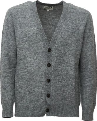 MC2 Saint Barth Herrison Cardigan - Heren - Vesten - Grijs - M - Truien & Vesten