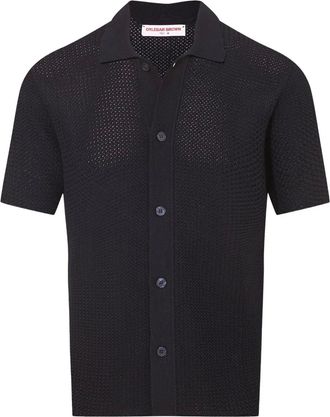 Orlebar Brown Camicia Tiernan alluncinetto - Blu