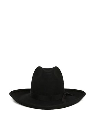 Alanui wool felt cowboy hat - Black