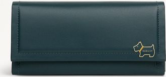 Radley London Teal Large Flapover Wallet Heritage Lane AW25 Radley London