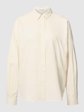 Marc O'Polo Hemdbluse mit Strukturmuster in Offwhite, Gr&ouml;&szlig;e 44