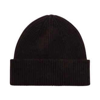 Le Bonnet Wool and Caregora Muts - Dames - Hoeden - Bruin - ONE Size - Wol - Accessoires