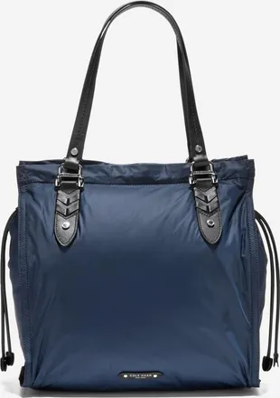 Cole Haan Womens Shibuya North South Nylon Tote Bag - Blue