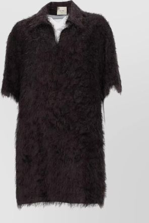 Alysi fringed short coat