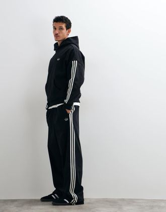 adidas Originals Signature Sweat jogger dritti neri-Nero
