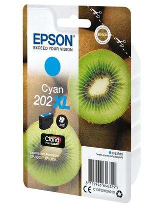 Epson Kiwi 202xl Cartucho De Tinta 1 Pieza(s) Original Alto Rendimiento (xl) Cian