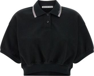 Alexander Wang Cotton Polo Womens Shirt