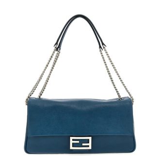 Fendi Baguette Chain Large Shoulder Bag