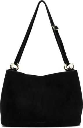 Manu Atelier Eterno - Dames - Schoudertassen - Zwart - ONE Size - Leer - Tassen