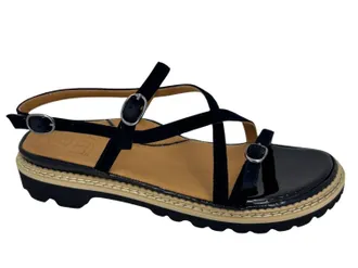 L'Amour Des Pieds Womens Danilo Sandal In Black