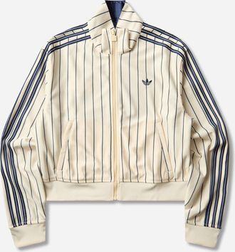 adidas Women s Reversible Track Top Warm Vanilla / Night Indigo