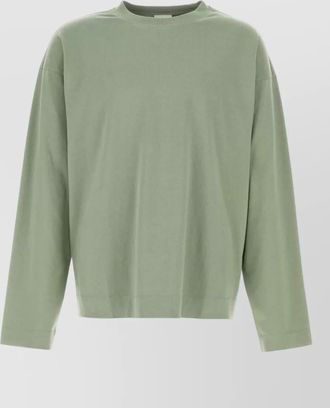 Dries Van Noten hegland cotton knit long sleeve top