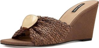 Nine West Nessla Womens Dress Sandals Medium Brown : 6.5 M, Synthetic