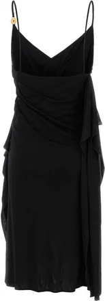 Versace 1b000black Exterior: Viscose Abiti Dress