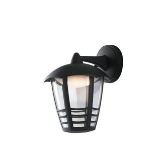 Netlighting CLOE Outdoor LED Wall Lanterns Black IP44 800lm 4000K 19.3x23x17cm | Size: 19.3x23x17 cm