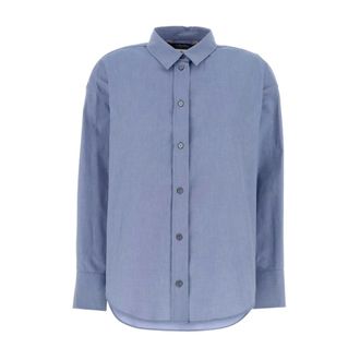 Max Mara Shirts, female, Blue, Size: 2XS Madele Shirt