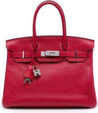 Herm&egrave;s Pre-owned Hermes Clemence Birkin Retourne 30 Ladies 8WPPJ6CR1MDGFBRE