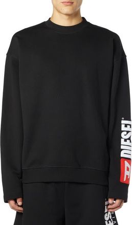 Diesel S-Boxt-NC-Div Sweatshirt in Deep/Black at Nordstrom, Size X-Large