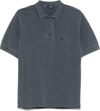 Herno Heren, Tops, Blauw, Maat: M Katoen