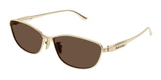 Balenciaga BB0357SA Asian Fit 003 Mens Sunglasses Size 62