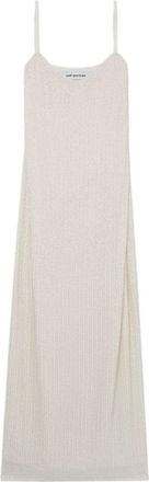 Self Portrait Rhinestone-Embellished Sleeveless Maxi Dress