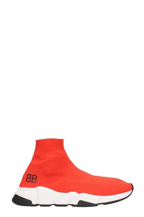 Balenciaga Sneakers Snaker speed in tecnico rosso