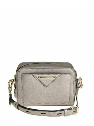 Karl Lagerfeld Saffiano effect leather bag