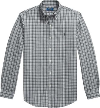 Polo Ralph Lauren Camicia Oxford a quadri - Grigio