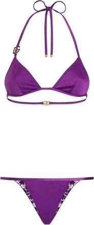 Dolce & Gabbana Reversible Bikini Set - Womens - Polyamide/Spandex/Elastane