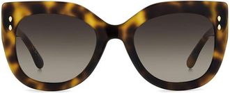 Isabel Marant IM 0227/S 2IK/HA Womens Sunglasses Tortoiseshell Size 53