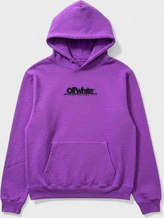 Off-white Womens Chunky Logo Slim Hoodie Orchid - Purple - Size: 18/16