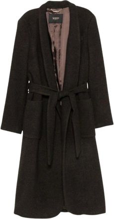 Seventy Abrigo Venezia de Doble Botonadura - Coats - Mujer - Marr&oacute;n - XS