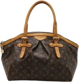Louis Vuitton Pre-owned Handbags, female, Brown, Size: ONE SIZE Pre-owned Canvas Handbag