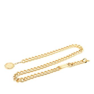 Chanel Pre-owned Chain belt - female - Chanel Vintage - Vintage Belts - Yellow - ONE SIZE - Pre-owned