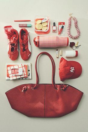 Maeve Pebbled Faux-Leather Tote