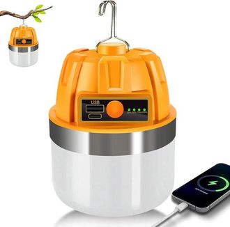 OEM Linterna Led Recargable Para Camping - 2500 Lm - 13600 Mah - Resistencia Al Agua Ipx5