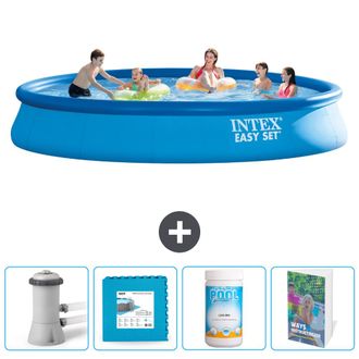 Intex Piscina Easy Set Redonda - 457x84 Cm - 7-piezas Scb114