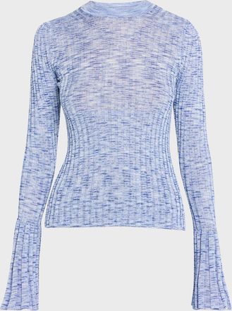 Zimmermann Mouline Long-Sleeve Top
