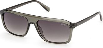 Guess GU00311 96B Mens Sunglasses Green Size 57